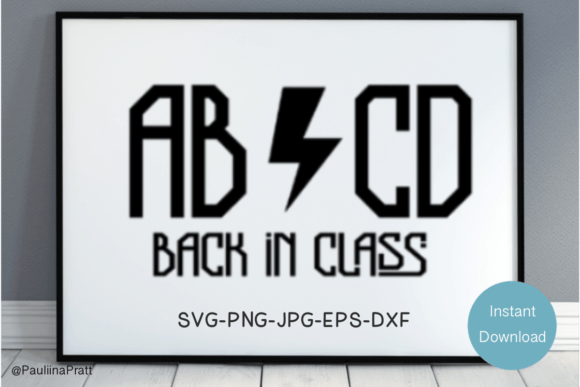 ABCD Back in Class Svg: A Versatile Graphics Asset for T-Shirt Designs