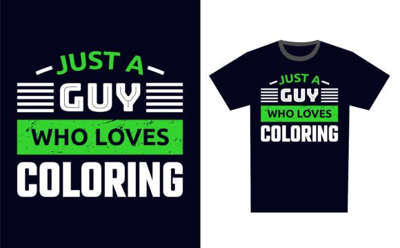 Coloring: A Versatile T-Shirt Design for Creative Branding