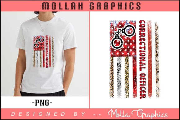 Correctional Officer Graphics: A Bold Print Template