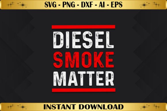 Diesel Smoke Matter: Bold Graphics for T-Shirt Designs