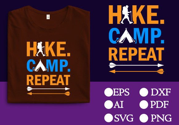 Hiking T-Shirt Design: Graphics for Local Branding