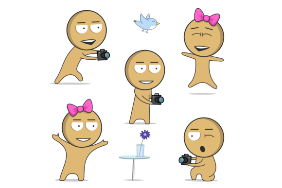 Review: Photography Clipart, Camera Clipart for Blog and Editorial Graphics
