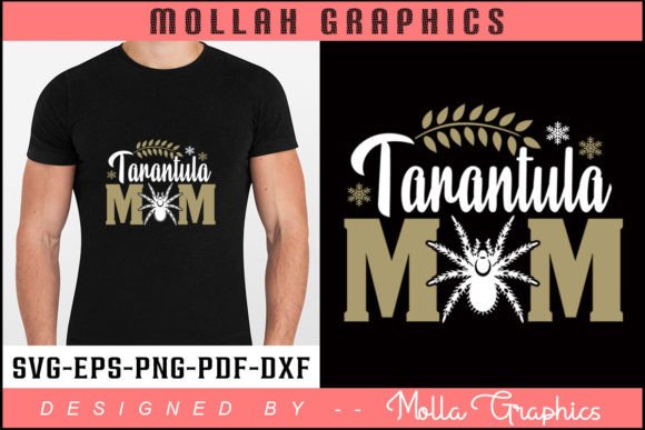 Tarantula Mom Groovy for Typography SVG: A Unique Graphics Asset