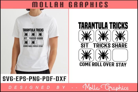 Tarantula Tricks: A Unique Graphics Asset for Print Templates